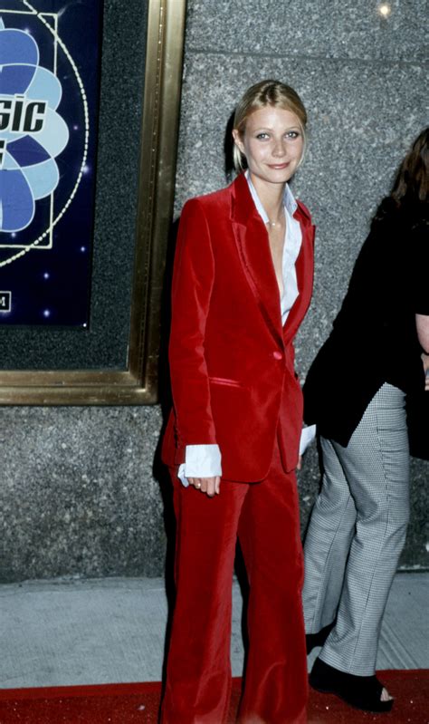 gucci gwyneth paltrow|Paltrow Gucci suits.